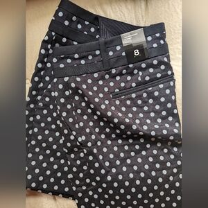 The Limited New Polka Dot Tailored Short